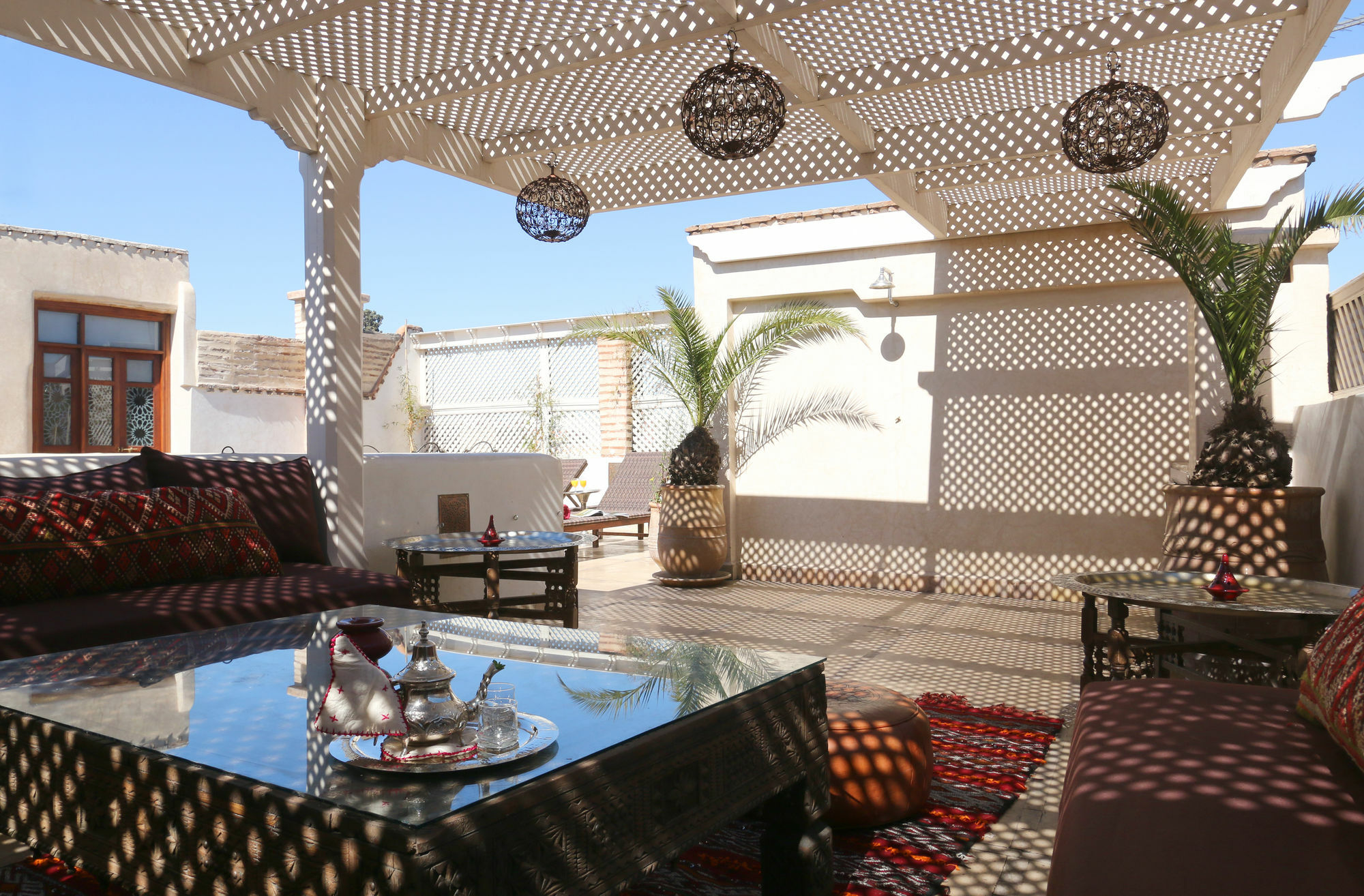 Couette-café Jaune Safran Entire House Marrakesh